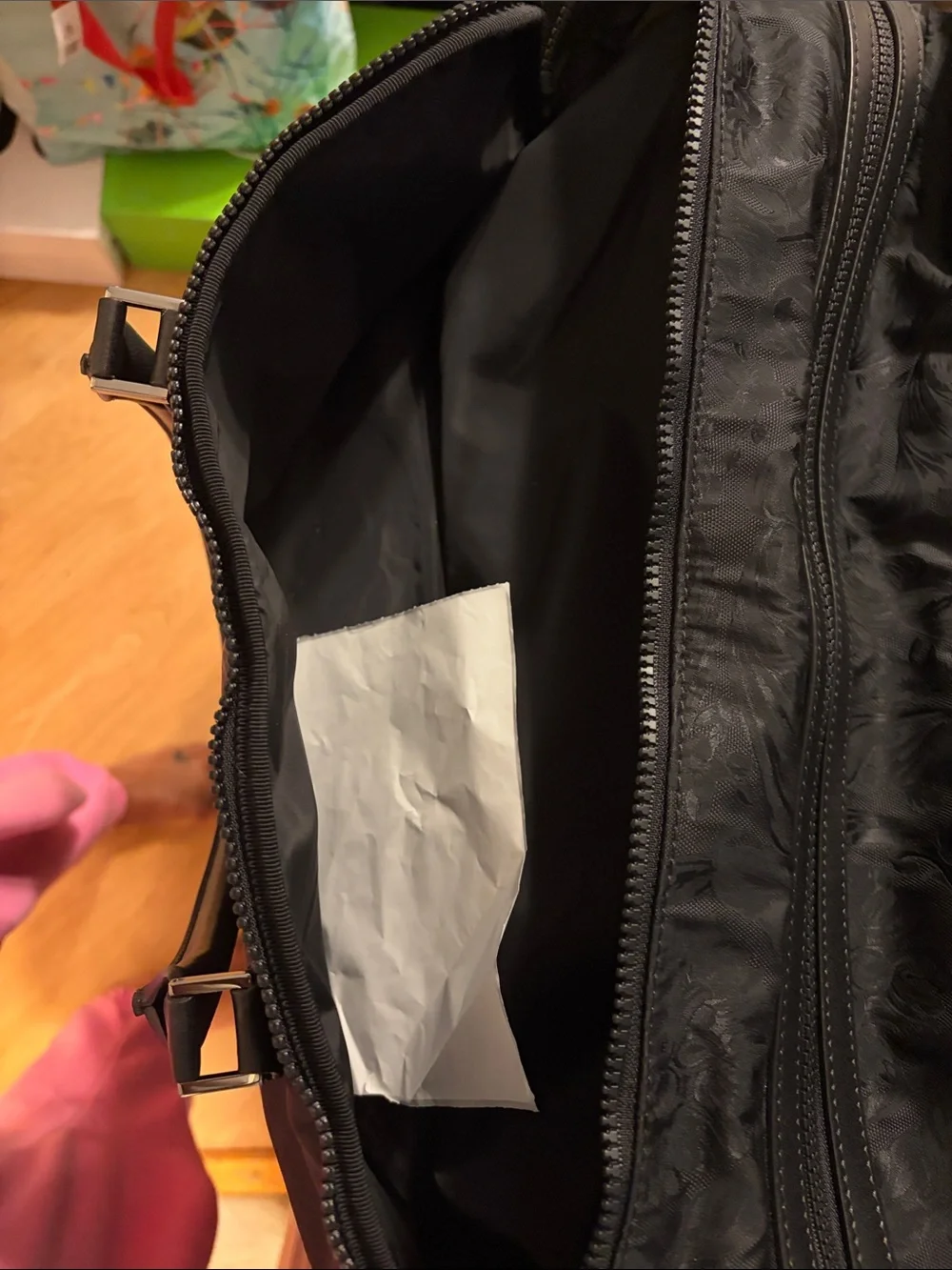 Authentic Versace Barocco Travel Bag
